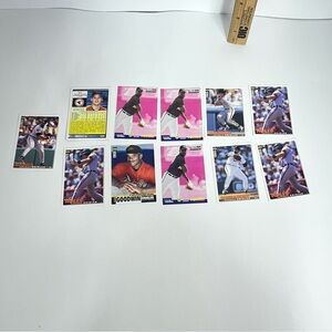 vintage baltimore orioles baseball card lot crafting scrapbook ephemera23